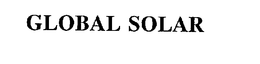 GLOBAL SOLAR trademark