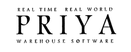 REAL TIME REAL WORLD PRIYA WAREHOUSE SOFTWARE trademark
