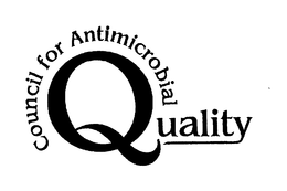 Q CAQ COUNCIL FOR ANTIMICROBIAL QUALITY trademark