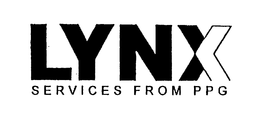 LYNX SERVICES FROM PPG trademark