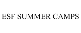 ESF SUMMER CAMPS trademark