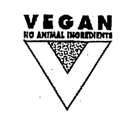 VEGAN NO ANIMAL INGREDIENTS trademark