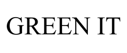 GREEN IT trademark