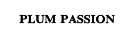 PLUM PASSION trademark