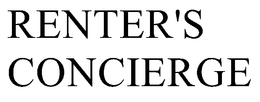 RENTER'S CONCIERGE trademark