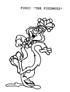 FUNZI "THE FUZZWUZZ" trademark