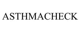 ASTHMACHECK trademark