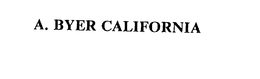 A. BYER CALIFORNIA trademark