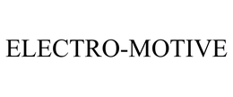 ELECTRO-MOTIVE trademark