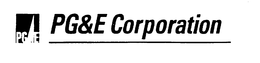 PG E PG&E CORPORATION trademark