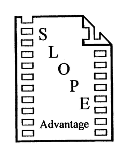SLOPE ADVANTAGE trademark