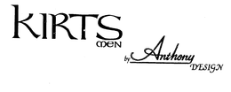 KIRTS MEN BY ANTHONY DESIGN trademark