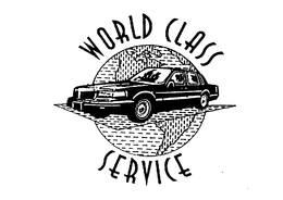 WORLD CLASS SERVICE trademark