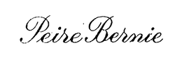 PEIRE BERNIE trademark