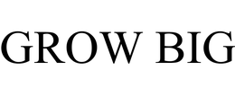 GROW BIG trademark