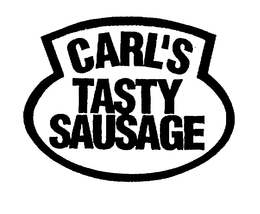 CARL'S TASTY SAUSAGE trademark