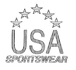 USA SPORTSWEAR trademark