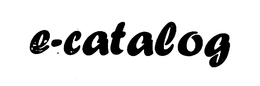 E-CATALOG trademark