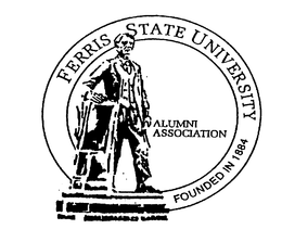 FERRIS STATE UNIVERSITY ALUMNI ASSOCIATION FOUNDED IN 1884 trademark