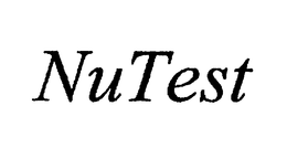 NUTEST trademark