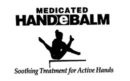 MEDICATED HANDE BALM SOOTHING TREATMENT FOR ACTIVE HANDS trademark