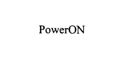 POWERON trademark