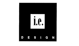 I.E. DESIGN trademark