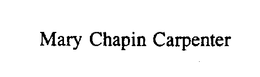 MARY CHAPIN CARPENTER trademark