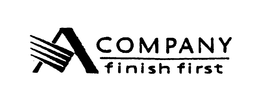 A COMPANY FINISH FIRST trademark