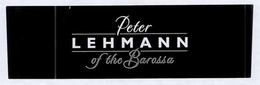 PETER LEHMANN OF THE BAROSSA trademark