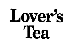 LOVER'S TEA trademark