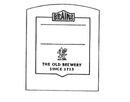 BRAINS THE OLD BREWERY SINCE 1713 trademark