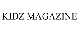 KIDZ MAGAZINE trademark