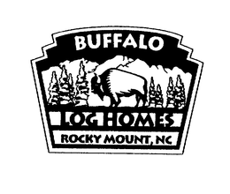 BUFFALO LOG HOMES ROCKY MOUNT, NC trademark