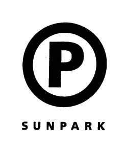 P SUNPARK trademark