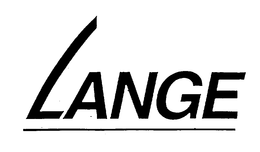 LANGE trademark