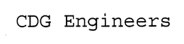 CDG ENGINEERS trademark