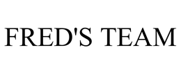 FRED'S TEAM trademark