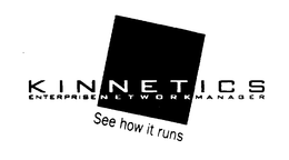 KINNETICS ENTERPRISE NETWORK MANAGER SEE HOW IT RUNS trademark