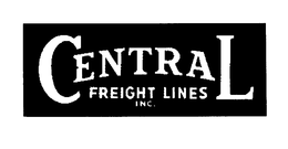 CENTRAL FREIGHT LINES INC. trademark