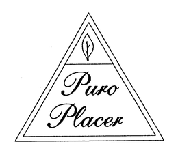PURO PLACER trademark