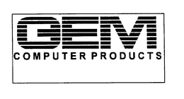 GEM COMPUTER PRODUCTS trademark