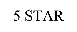 5 STAR trademark