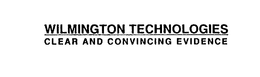 WILMINGTON TECHNOLOGIES CLEAR AND CONVINCING EVIDENCE trademark