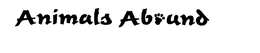 ANIMALS ABOUND trademark