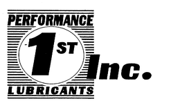 PERFORMANCE 1ST LUBRICANTS INC. trademark