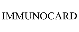 IMMUNOCARD trademark