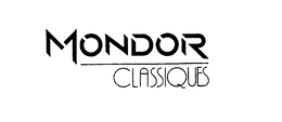 MONDOR CLASSIQUES trademark