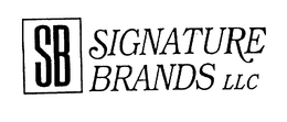 SB SIGNATURE BRANDS LLC trademark