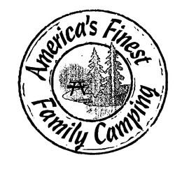 AMERICA'S FINEST FAMILY CAMPING trademark